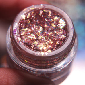 DUSTY ROSE GLITTER GELLY SINGLE