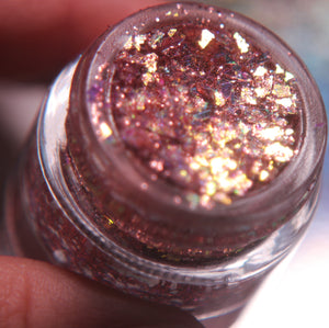 DUSTY ROSE GLITTER GELLY SINGLE