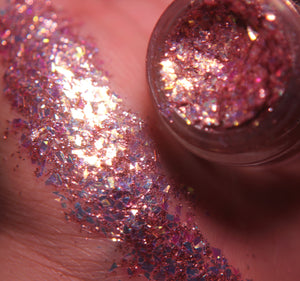 DUSTY ROSE GLITTER GELLY SINGLE